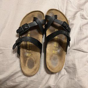 BIRKENSTOCK Mayari Mocca/Black Size 38 Womens Sandals
